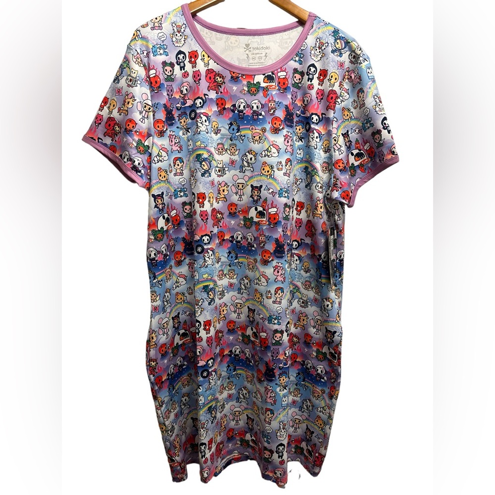 NWT RARE TOKIDOKI HEAVEN & HELL DRESS - Picture 3 of 11